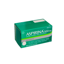 Aspirina 500 mg comprimidos efervescentes